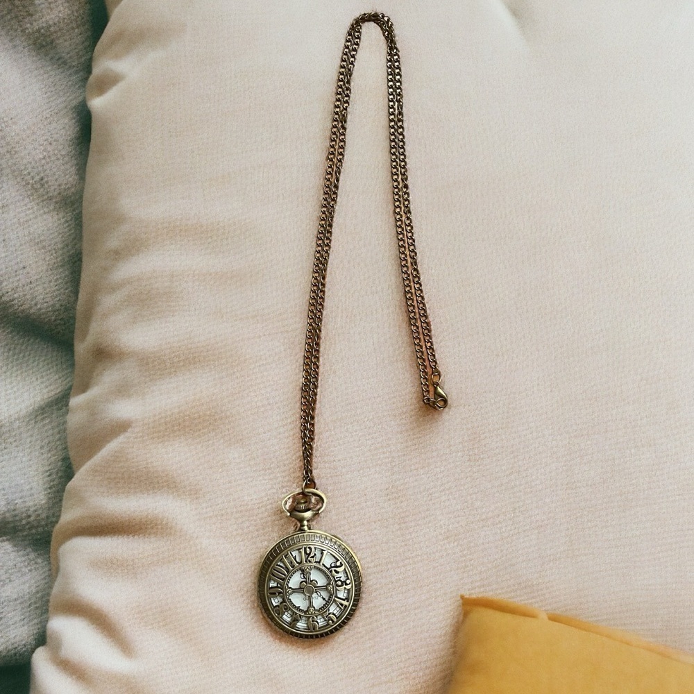 Pocket Watch Necklace